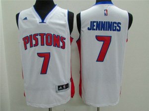 Maillot De Basket Detroit Pistons Herbert Jennings 7 Tissus Sportif Fans Edition Blanc